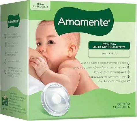 Concha amamentação pós parto Amamente