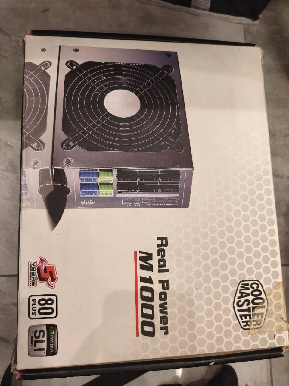 Fonte cooler master m1000 1000w 80 plus
