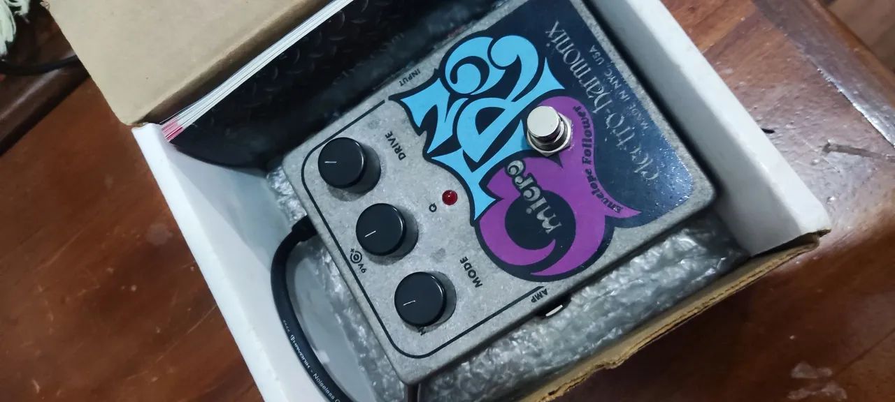 MICRO QTRON- Pedal de auto wah wah da Electro harmonix