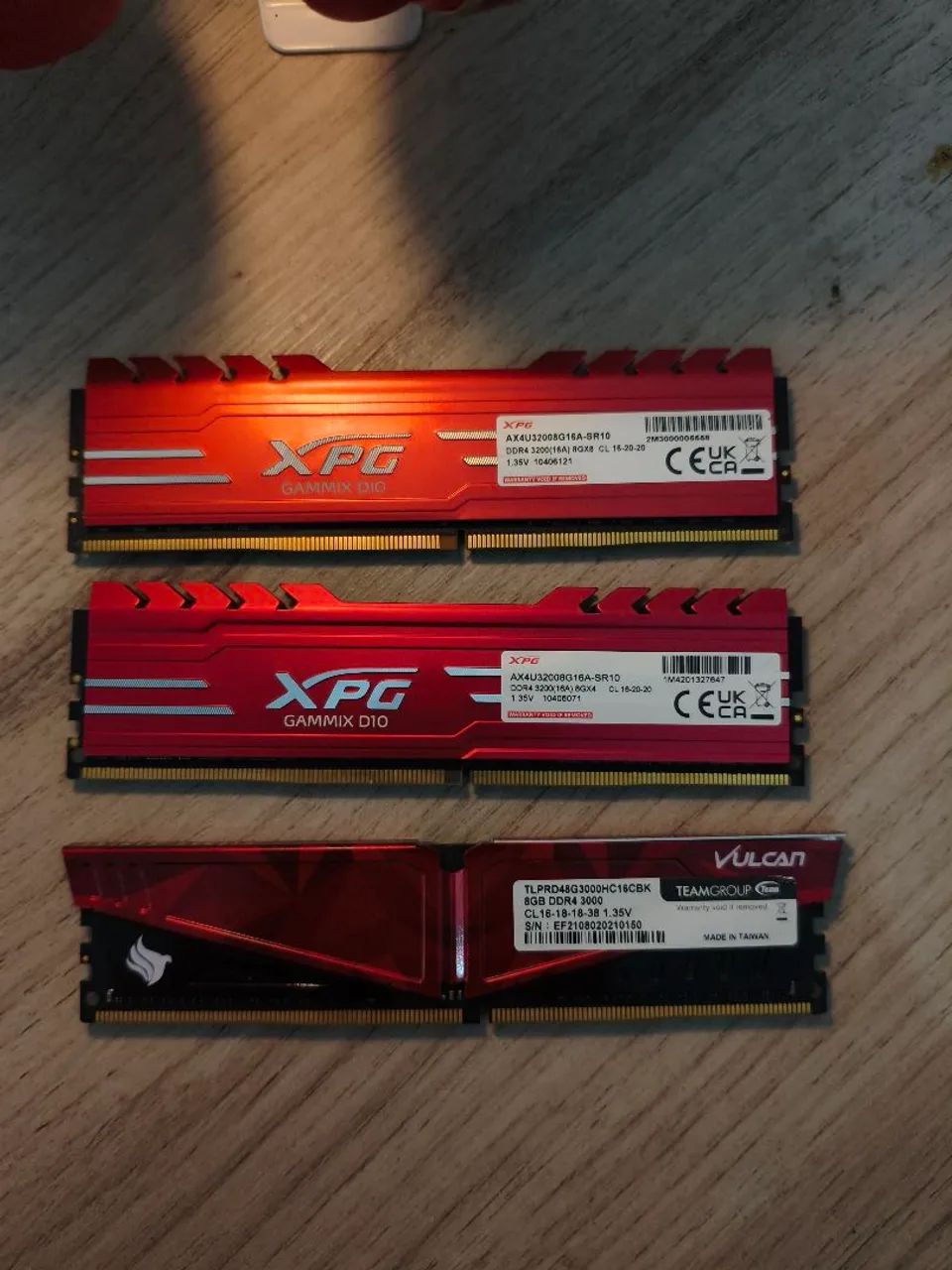 3 Pentes de memória RAM DDR4 8GB  - Foto 2