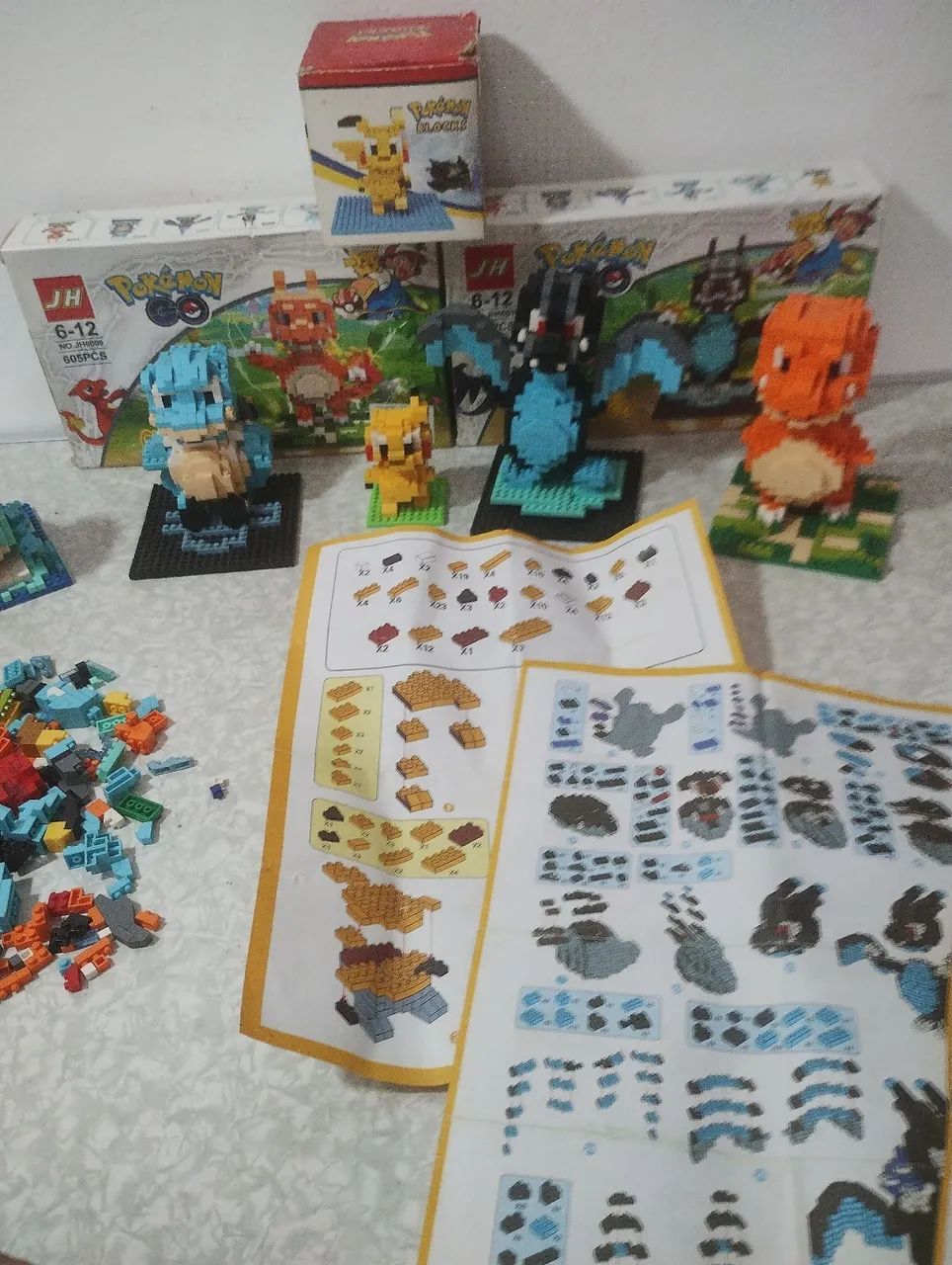 Blocos montar pequeno pokémon  - Foto 3