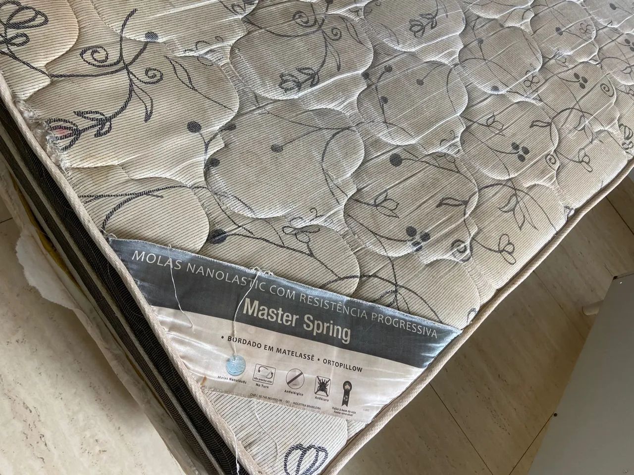 CAMA BOX SOLTEIRO MOLAS ENSACADAS - FAÇO ENTREGA  - Foto 2