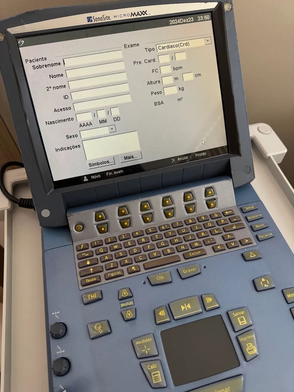 Ecocardiograma transtoracico Sonosite com sonda setorial - Foto 4