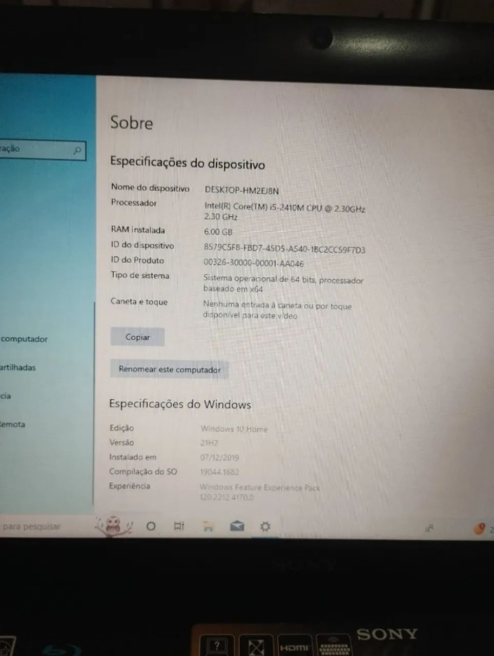 Notebook Sony Vaio i5 - Foto 3