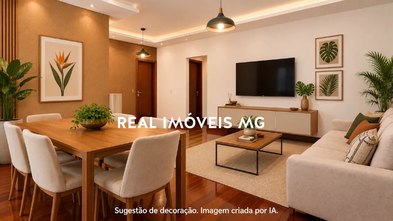 Excelente apartamento 3 quartos e 2 suítes no Luxemburgo