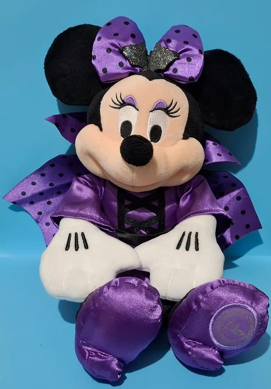 Minnie Mouse Dracula Pelúcia Halloween Original Disney Store