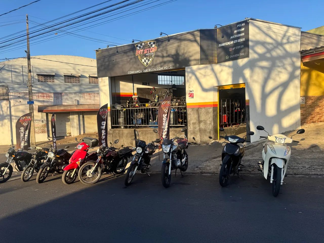 Passo ponto - Oficina de moto