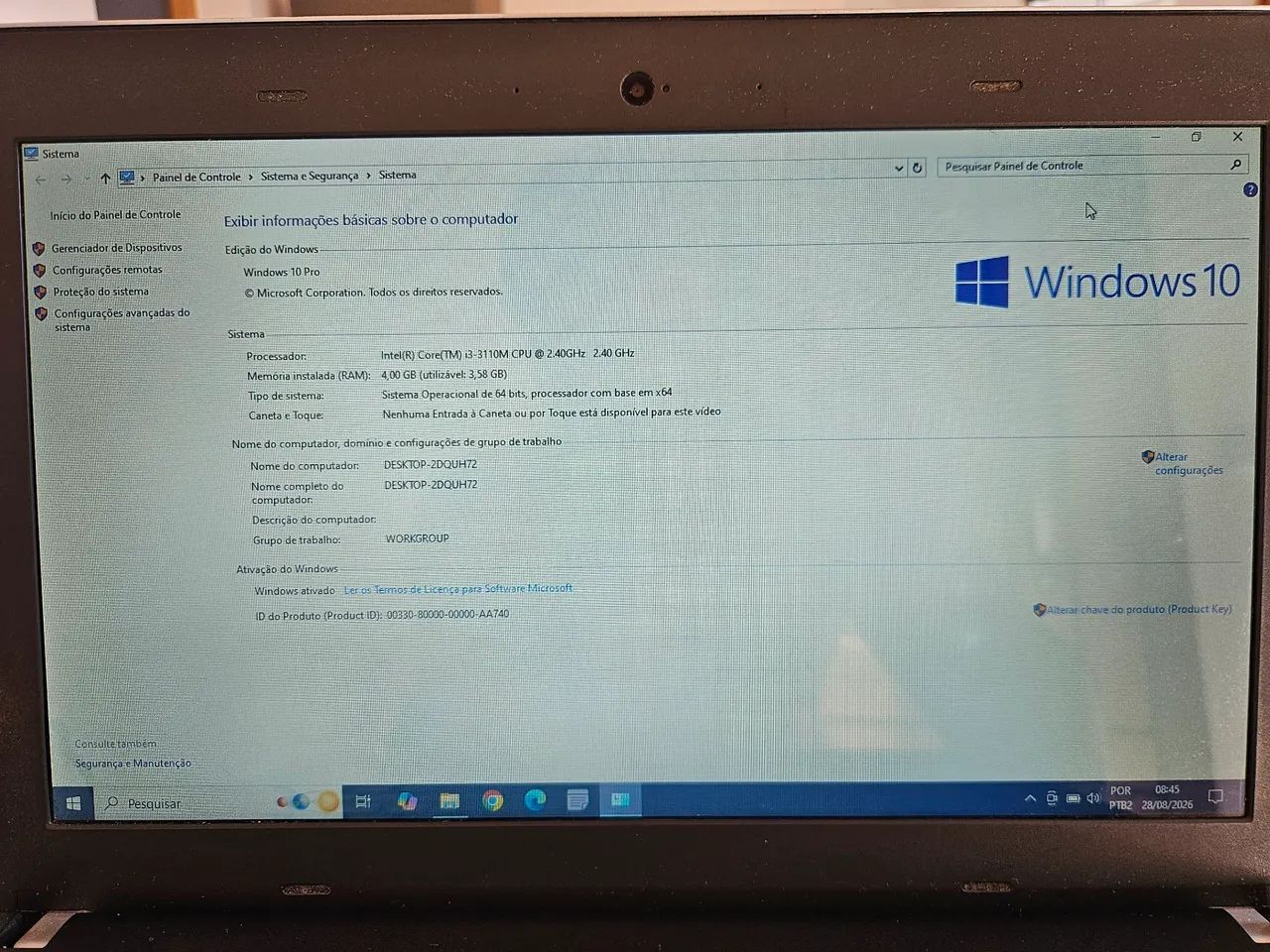 Notebook Lenovo Thinkpad I3 - Foto 2