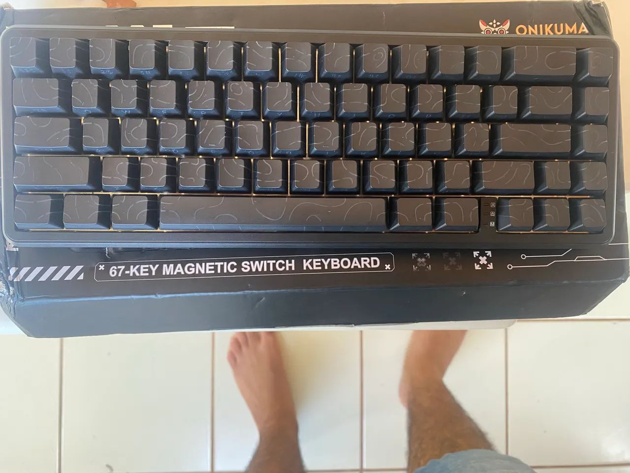Teclado Magnético onikuma G67 - Foto 3