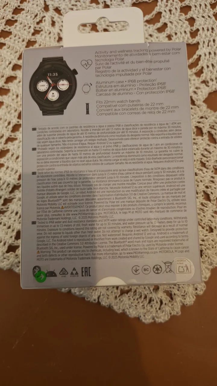 Rel ógio moto watch original  - Foto 2