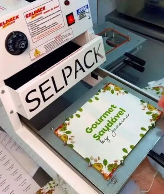 Seladora Selpack bandejas e potes delivery  - Foto 2