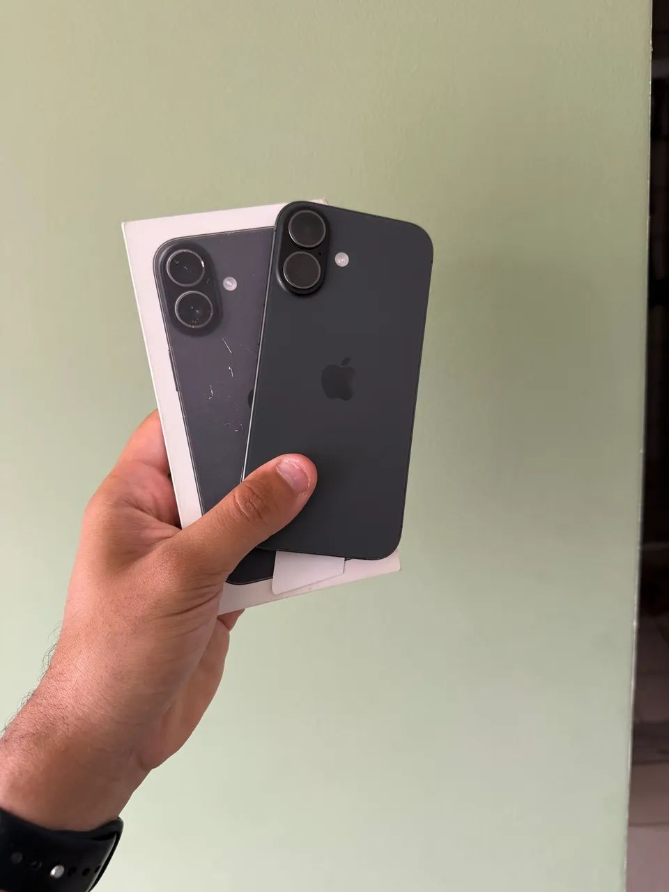 iPhone 17 bateria 100% garantia apple até mes 5