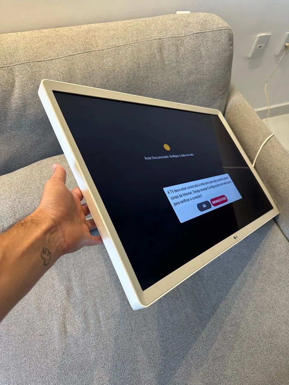 TV SMART LG 32 polegadas (aceito cartão de crédito ate 12x)