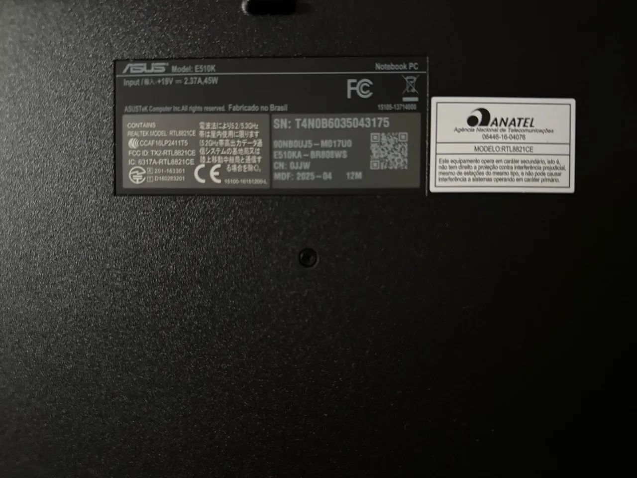 Notebook ASUS E510K - Foto 4