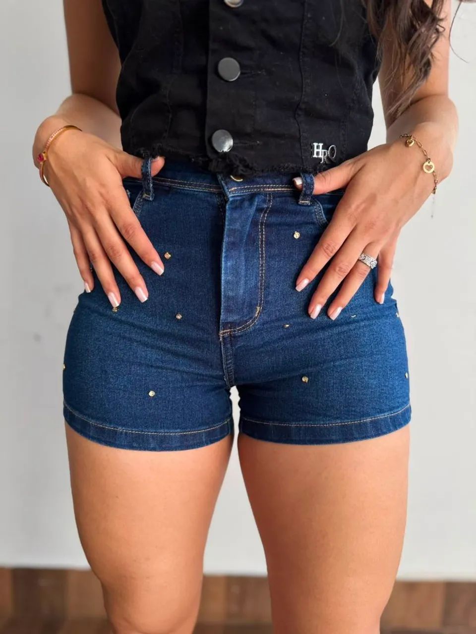 Short jeans feminino  - Foto 4