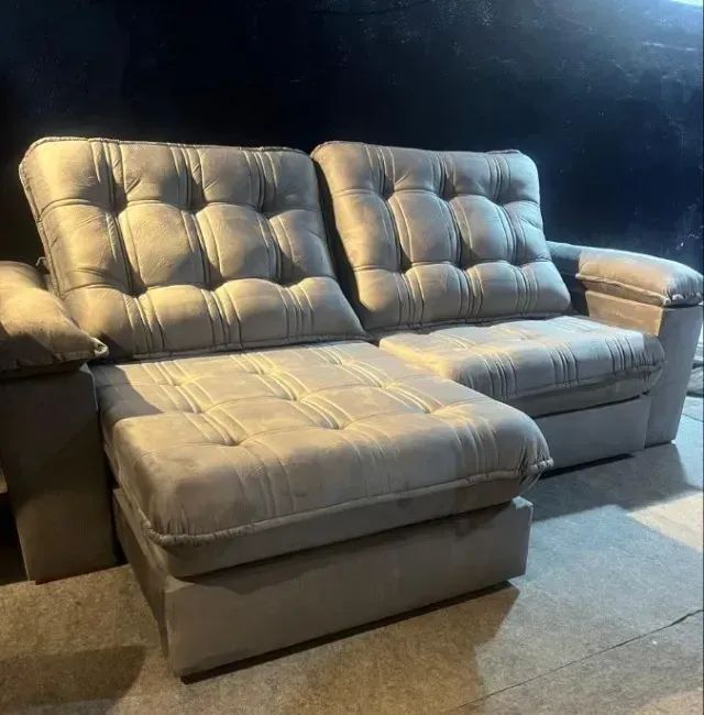 Sofá Retrátil Para 4 Pessoas 2,30m