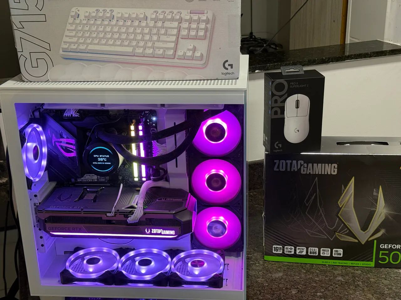 PC COMPLETO - I9 12900k - RTX 5080 OC EX - 32GB DDR5 - BRINDES - Foto 4