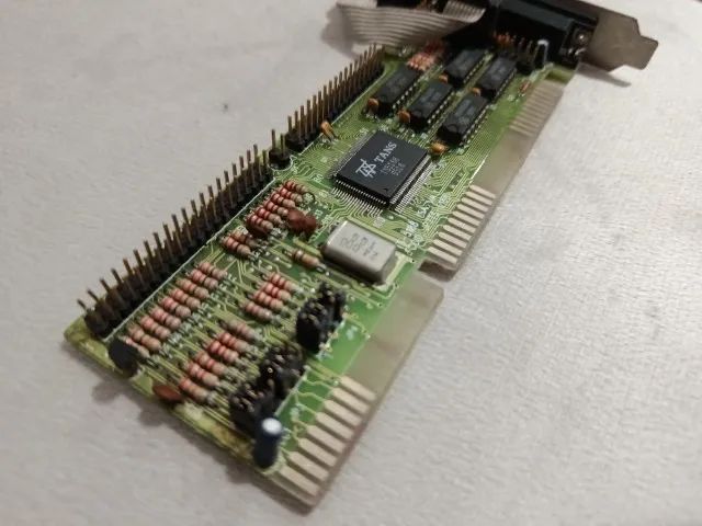 Placa Controladora Multi I/O IDE para 486 386 286 slot ISA - Foto 4