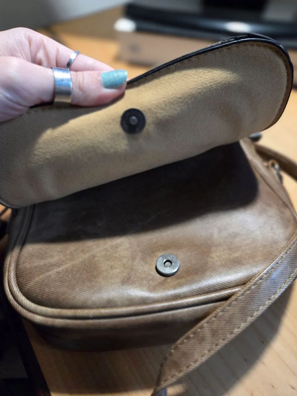 Bolsa bege - Foto 4