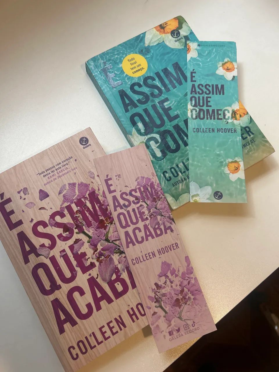 Livros: É assim que acaba e É assim que começa 