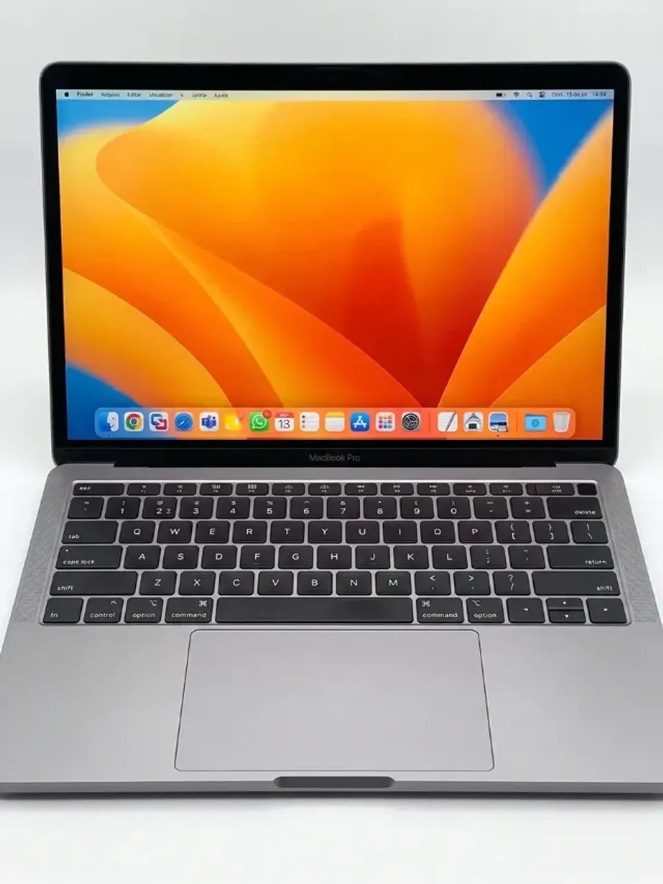 Apple Macbook Pro A1708 Prata 13,3 I5 8gb 128gb Ssd (Usado) - Foto 2