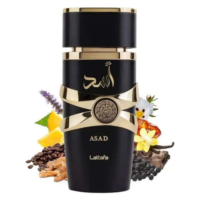 PERFUME LATTAFA ASAD BLACK PARA HOMENS  - Foto 3