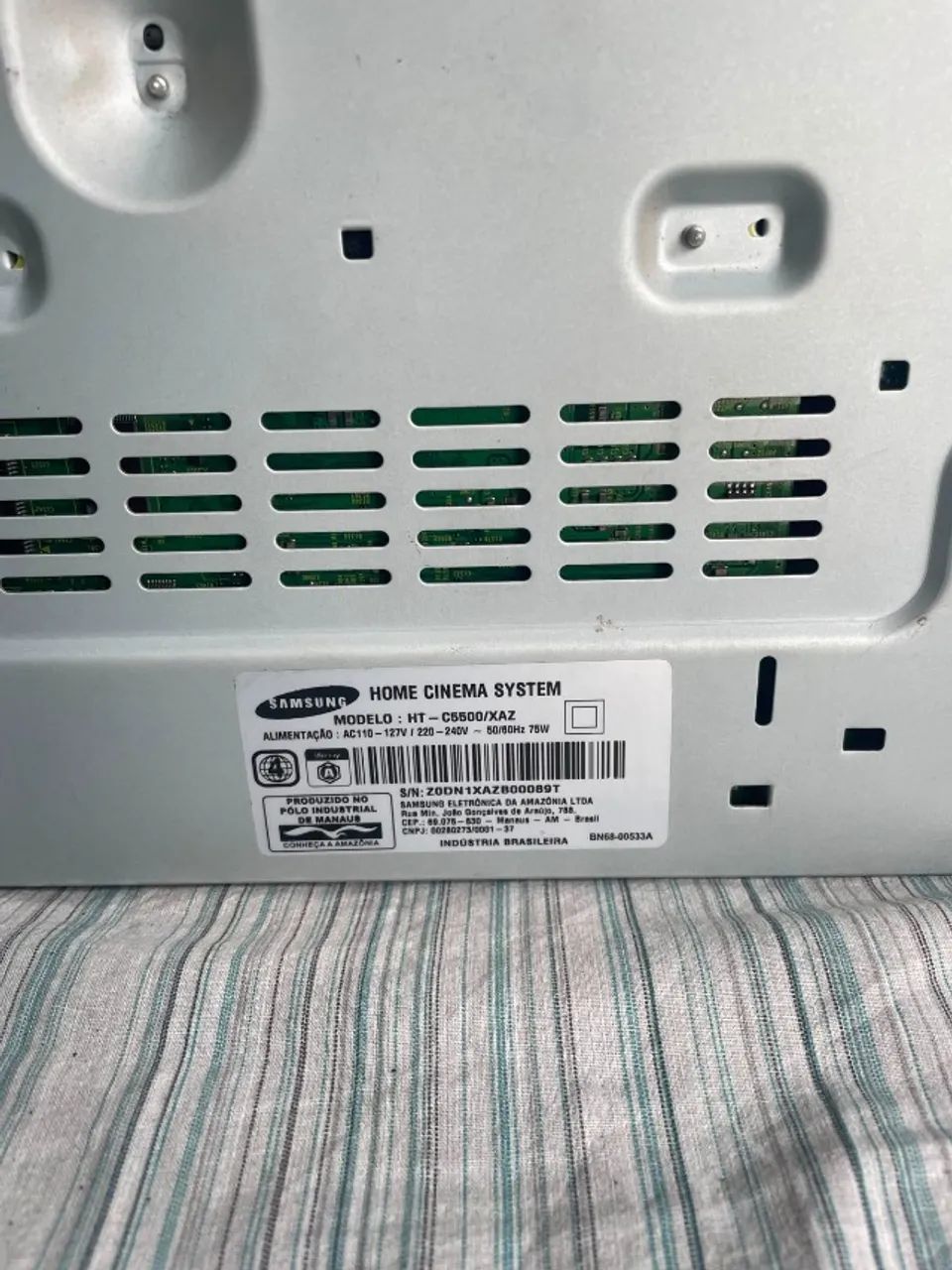 Home Theater Samsung HT-C5500 - Foto 4