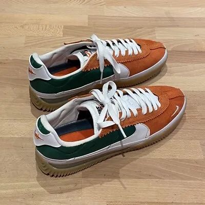 tênis nike brsb masculino laranja e verde - Foto 3