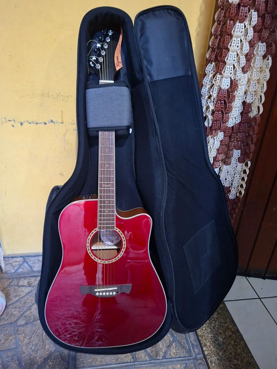 Violão elétrico swell de luxe Tagima + bag exclusivo - Foto 4