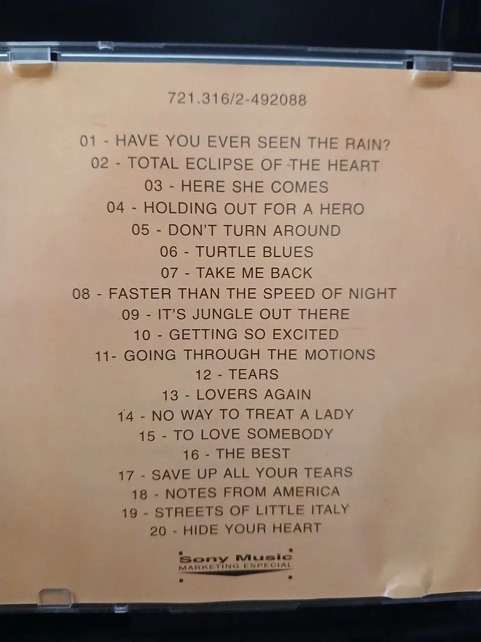 CD BONNIE TYLER 20 Super SUCESSOS  - Foto 2