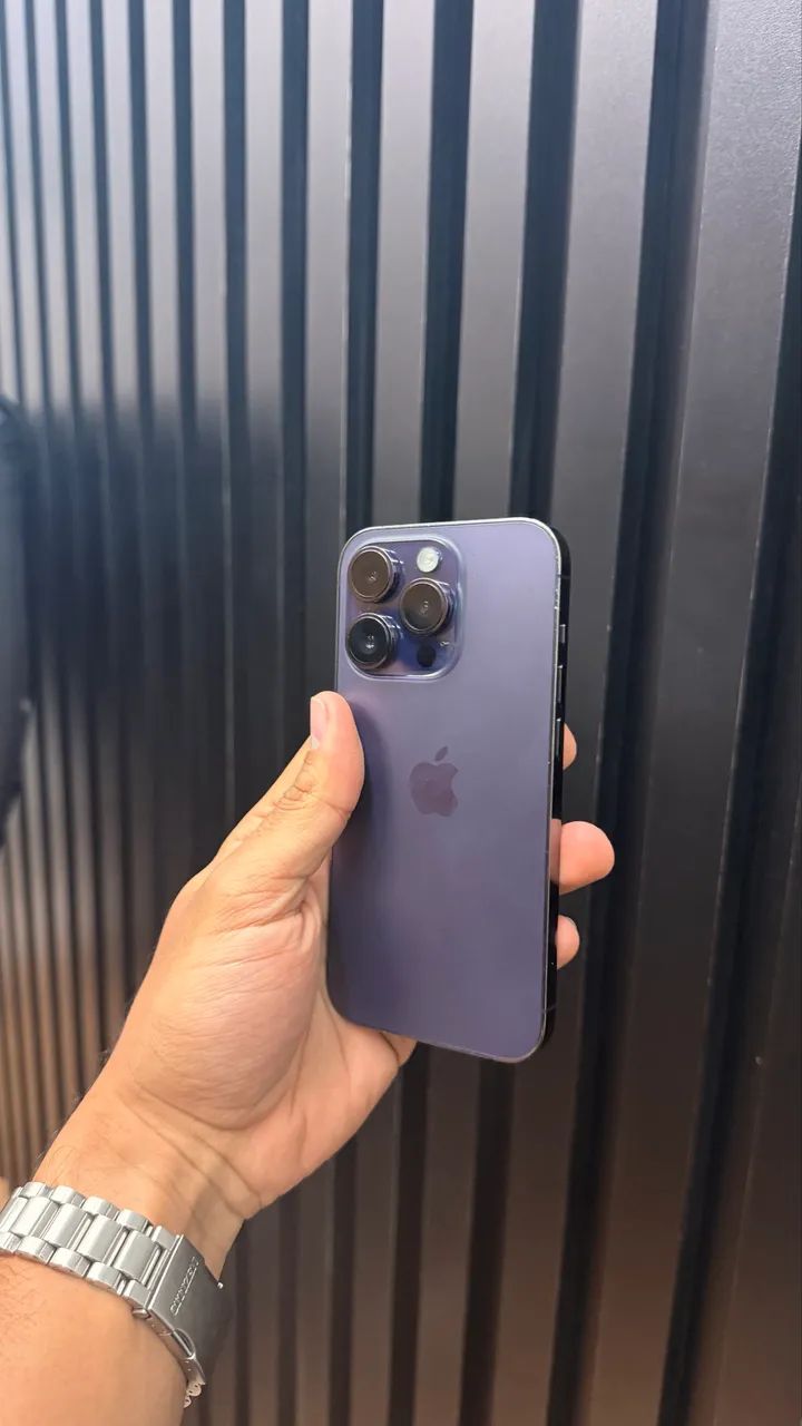 ? iPhone 14 Pro 256gb Roxo todo original  - Foto 3