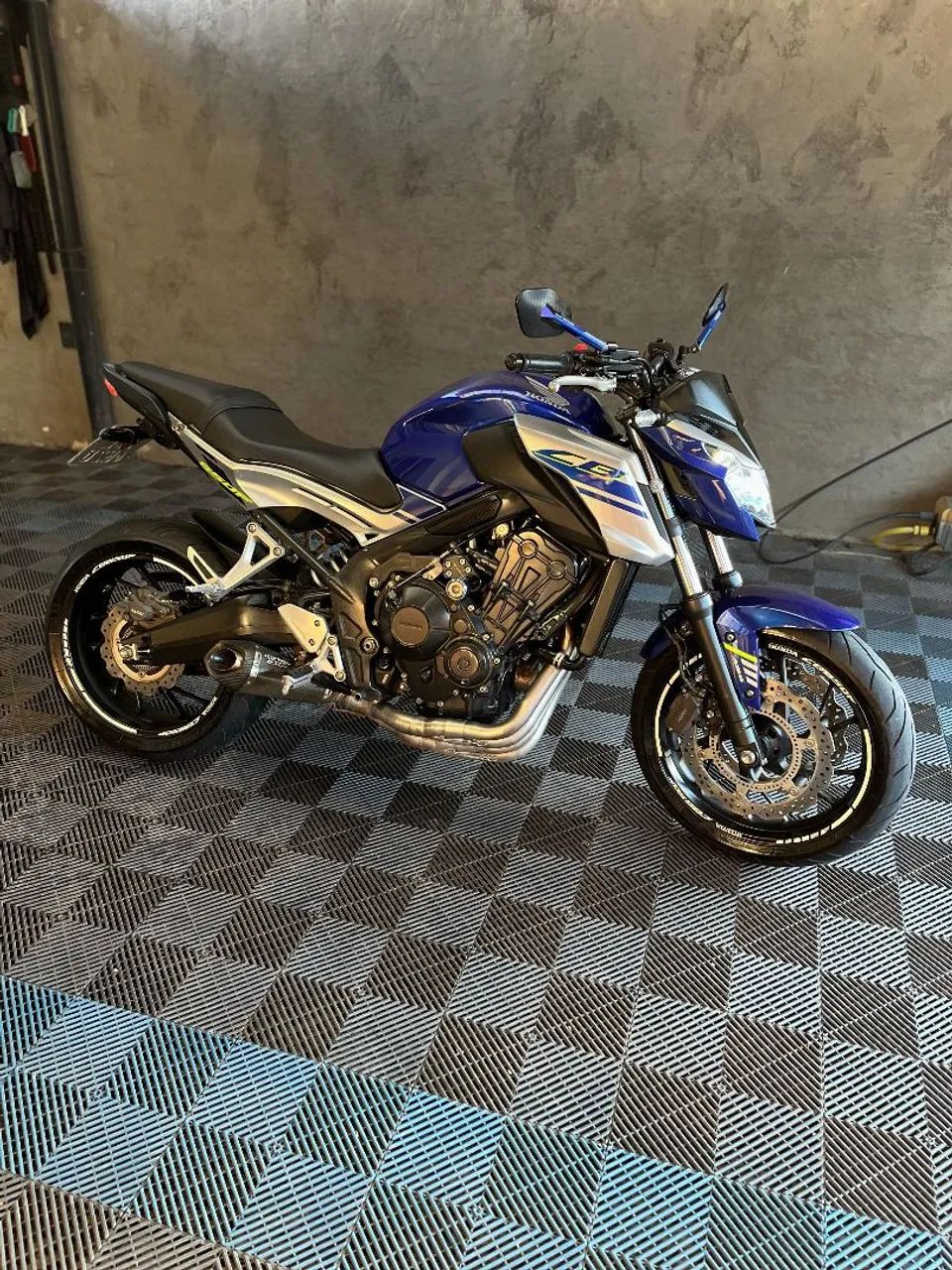  CB650F AZUL 