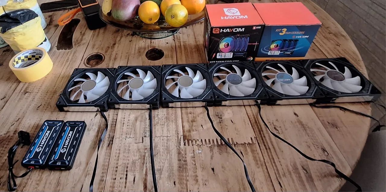 Ventoinhas RGB - Foto 4