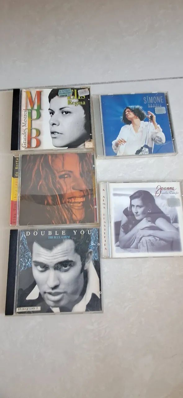 Cds diversos: Elba, Joana, Elisa, Elba e Doubleyou