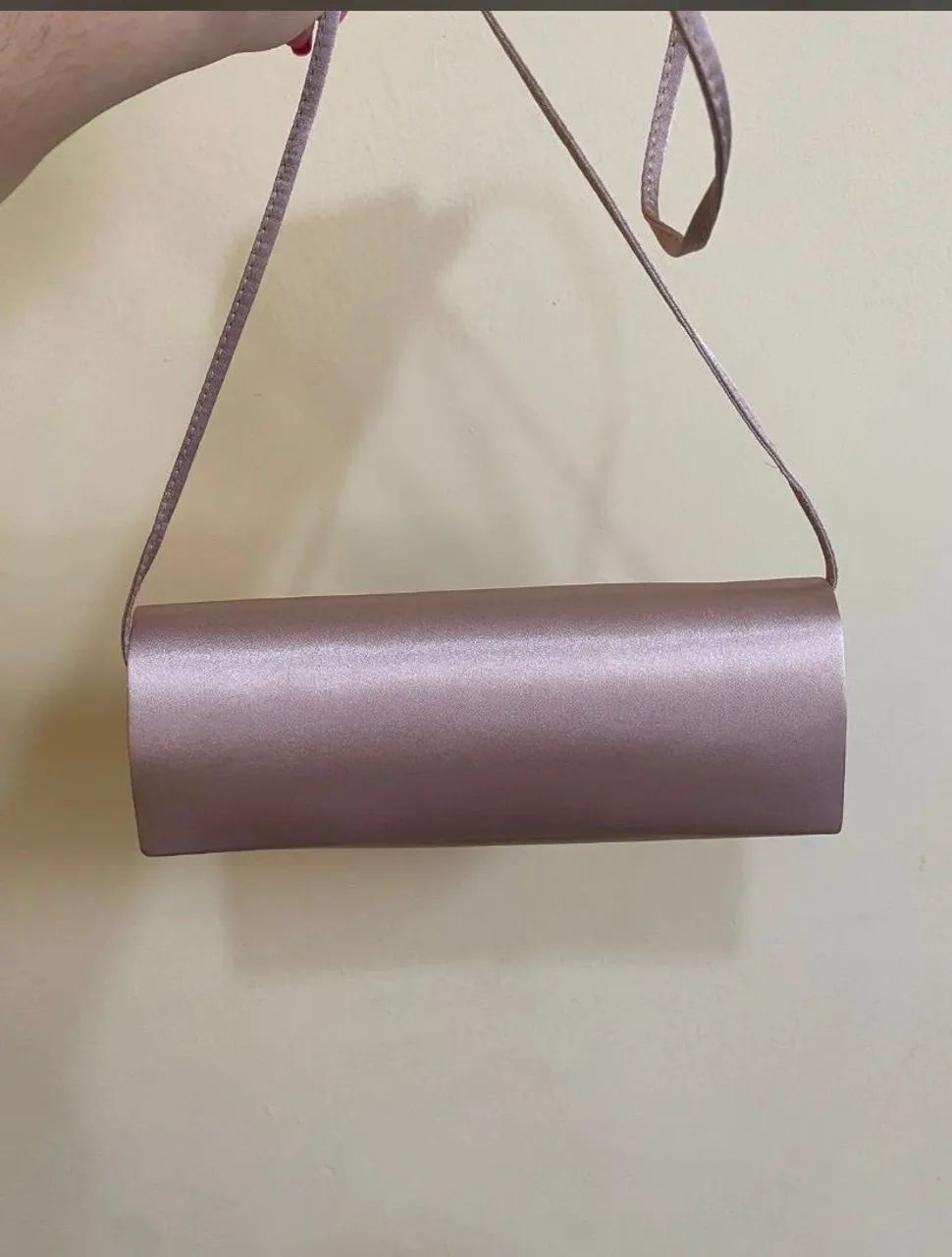 Clutch rose gold com alça  - Foto 2