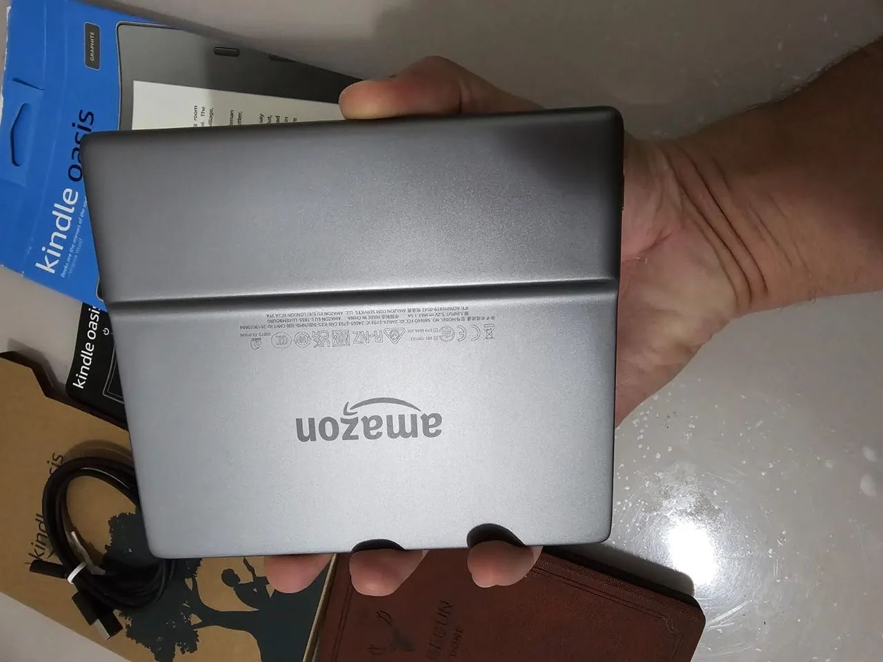 Kindle Oasis 7" + capa premium - Foto 3