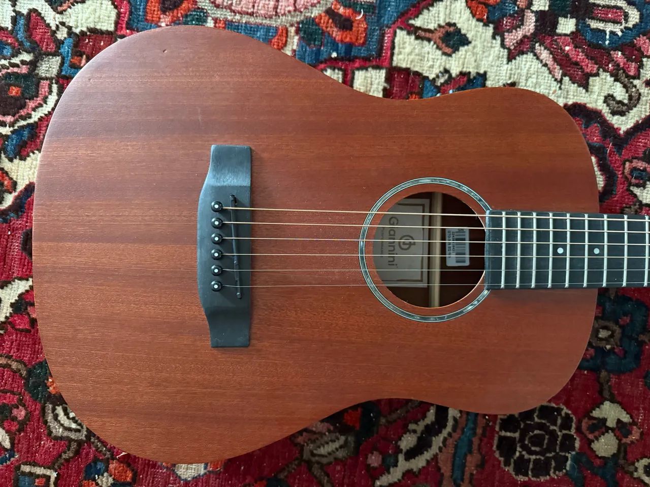 Violão elétrico aço mini Giannini - Foto 2