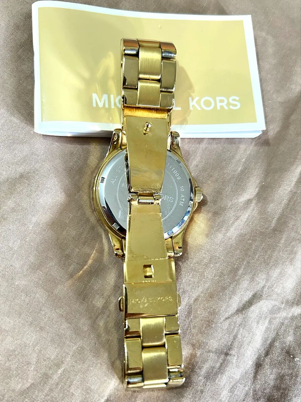 Relógio Michael Kors MK5174 Dourado Original - Com Caixa e Certificado - Foto 5