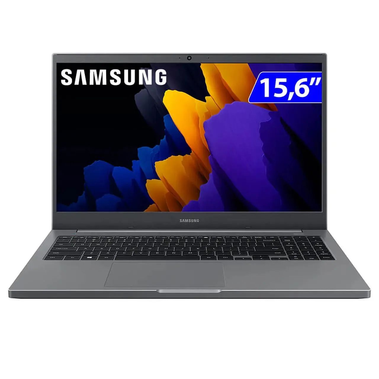 Notebook Samsung Book Celeron W11 4GB 256GB SSD 15.6" - Cinza - Bivolt