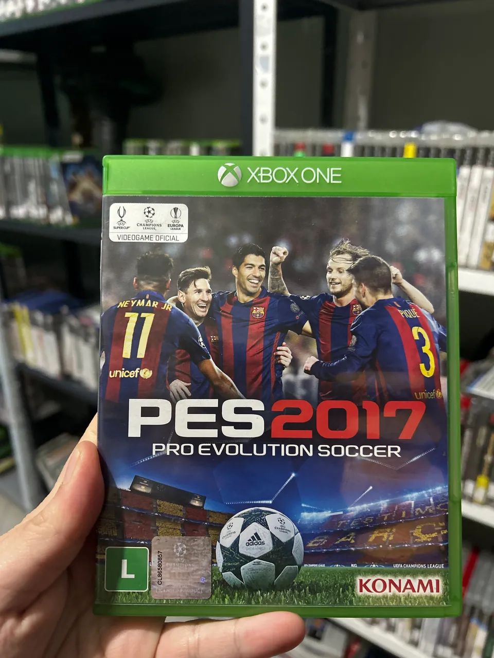 Pés 2017 Xbox One 