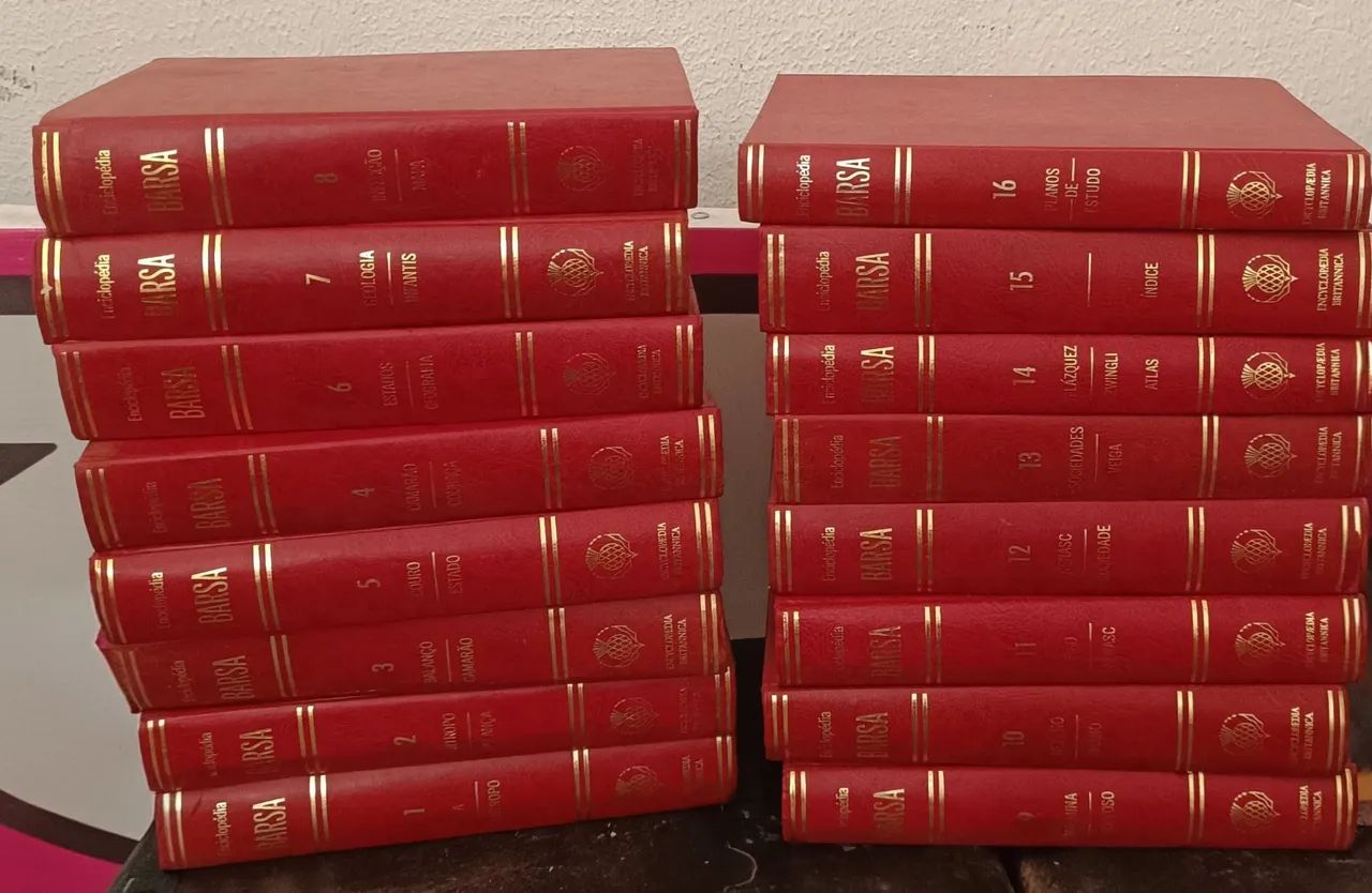 Coleção  enciclopédia Barsa 1975 