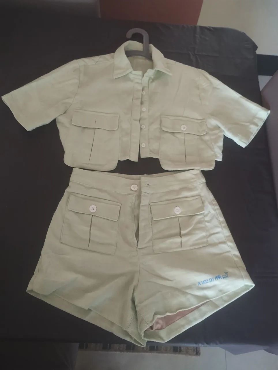 Conjunto Verde Menta