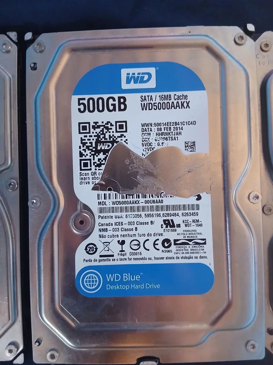 Kit com 4 HDs para computador (Leia a descrição) - Armazenamento