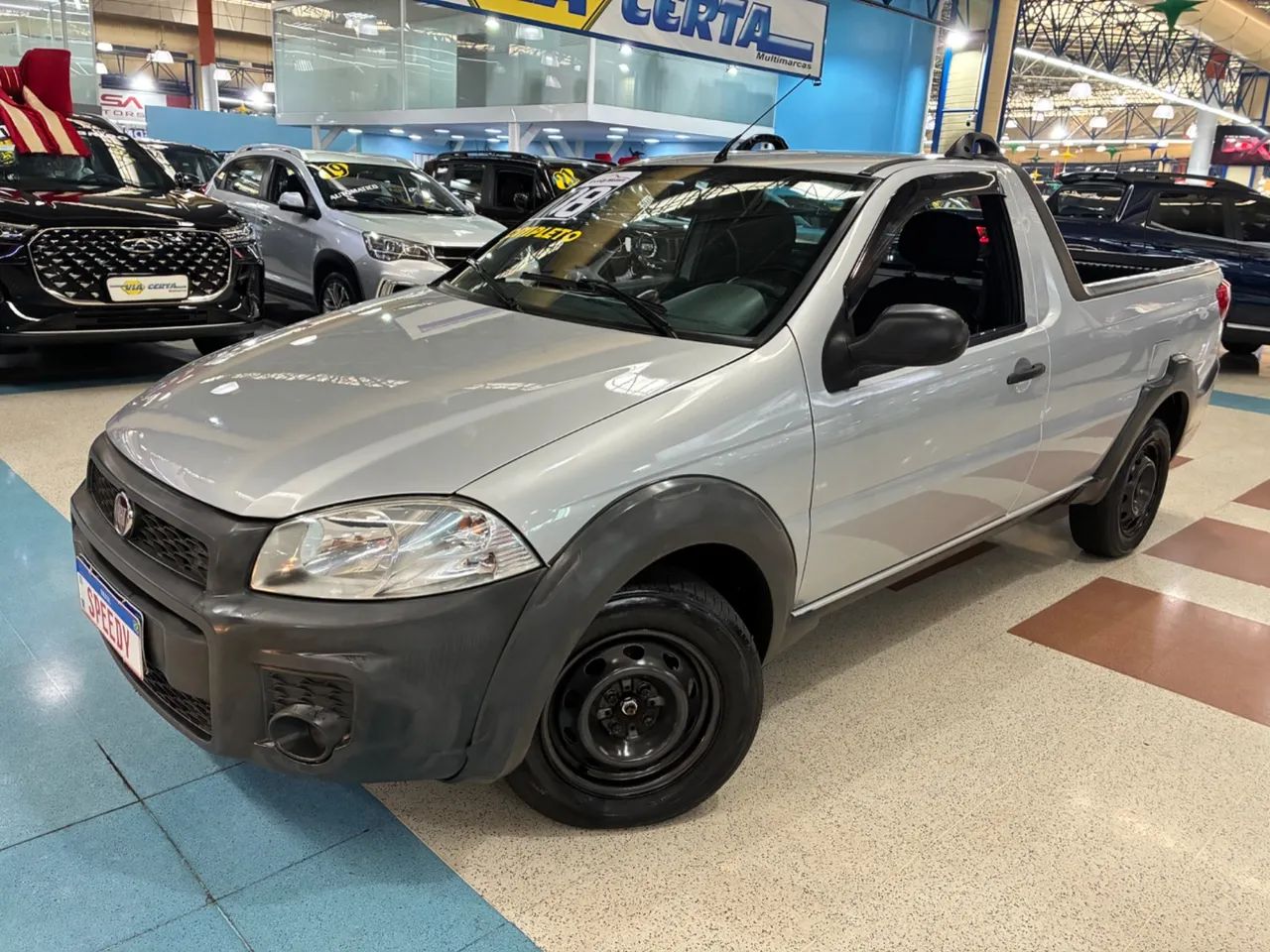 Fiat Strada 1.4 MPI Fire Flex 8V CE 2018 - Foto 3