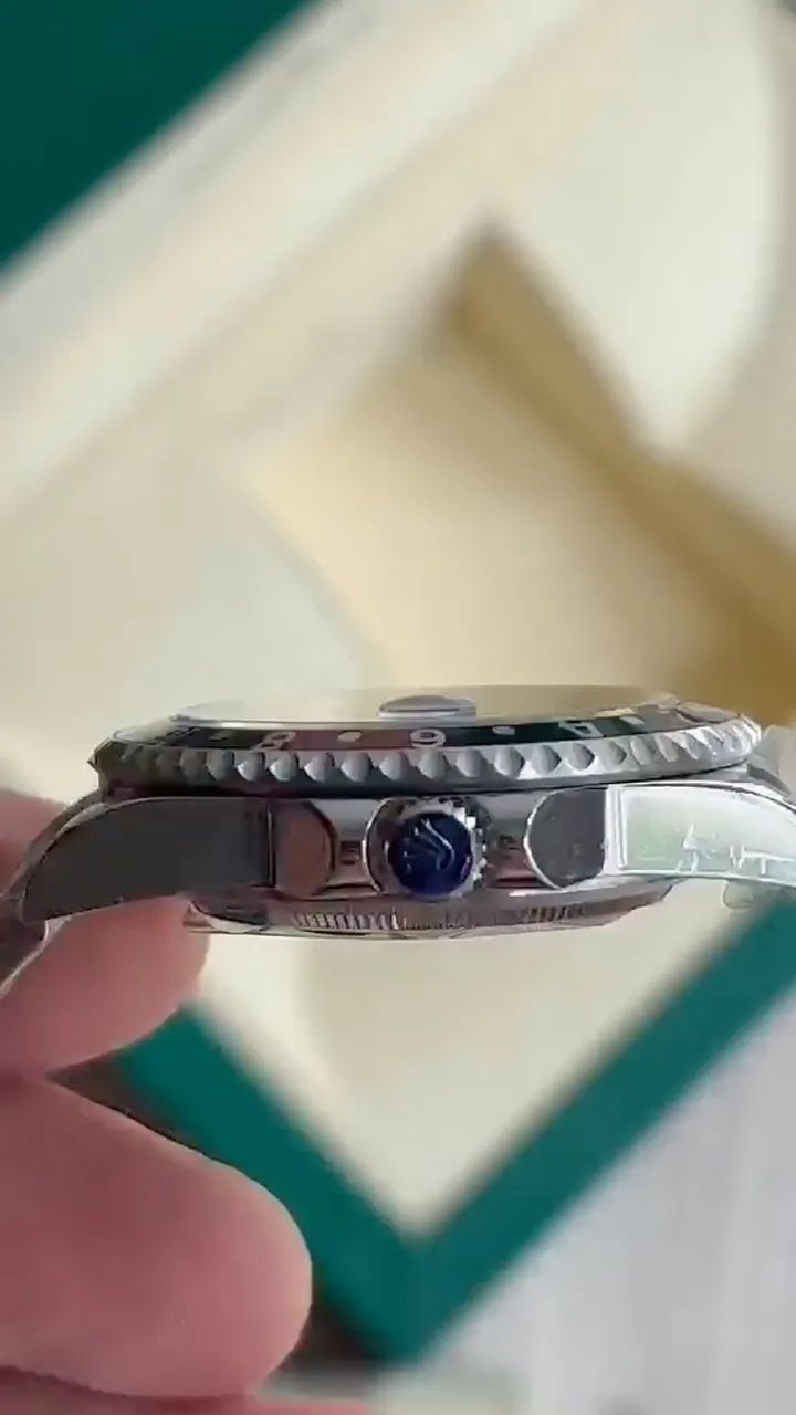Rolex GMT Retrô Super Clone + Caixa Rolex  - Foto 5