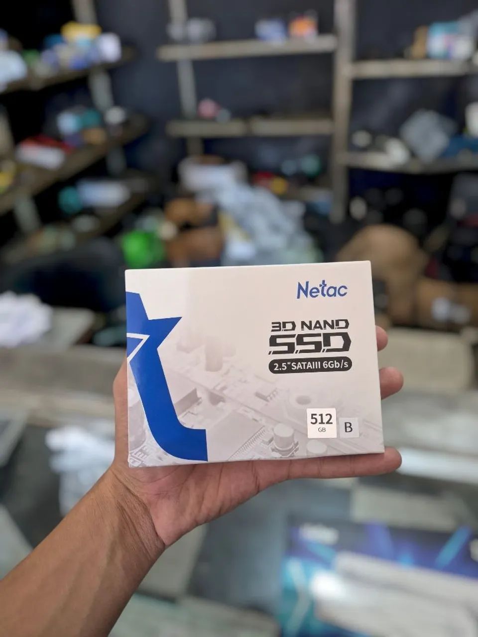 SSD SATA 512GB NETAC Produto NOVO!