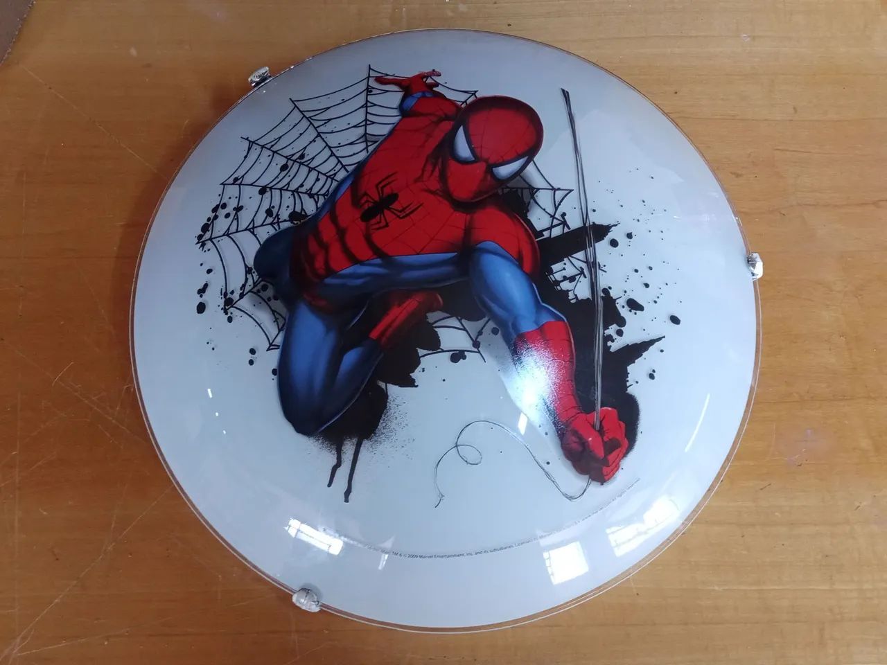 Luminária Plafon com Imagem do Homem Aranha  - Foto 2