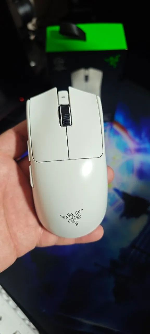 Mouse Gamer Razer Viper V3 Pro branco - Periféricos e Acessórios