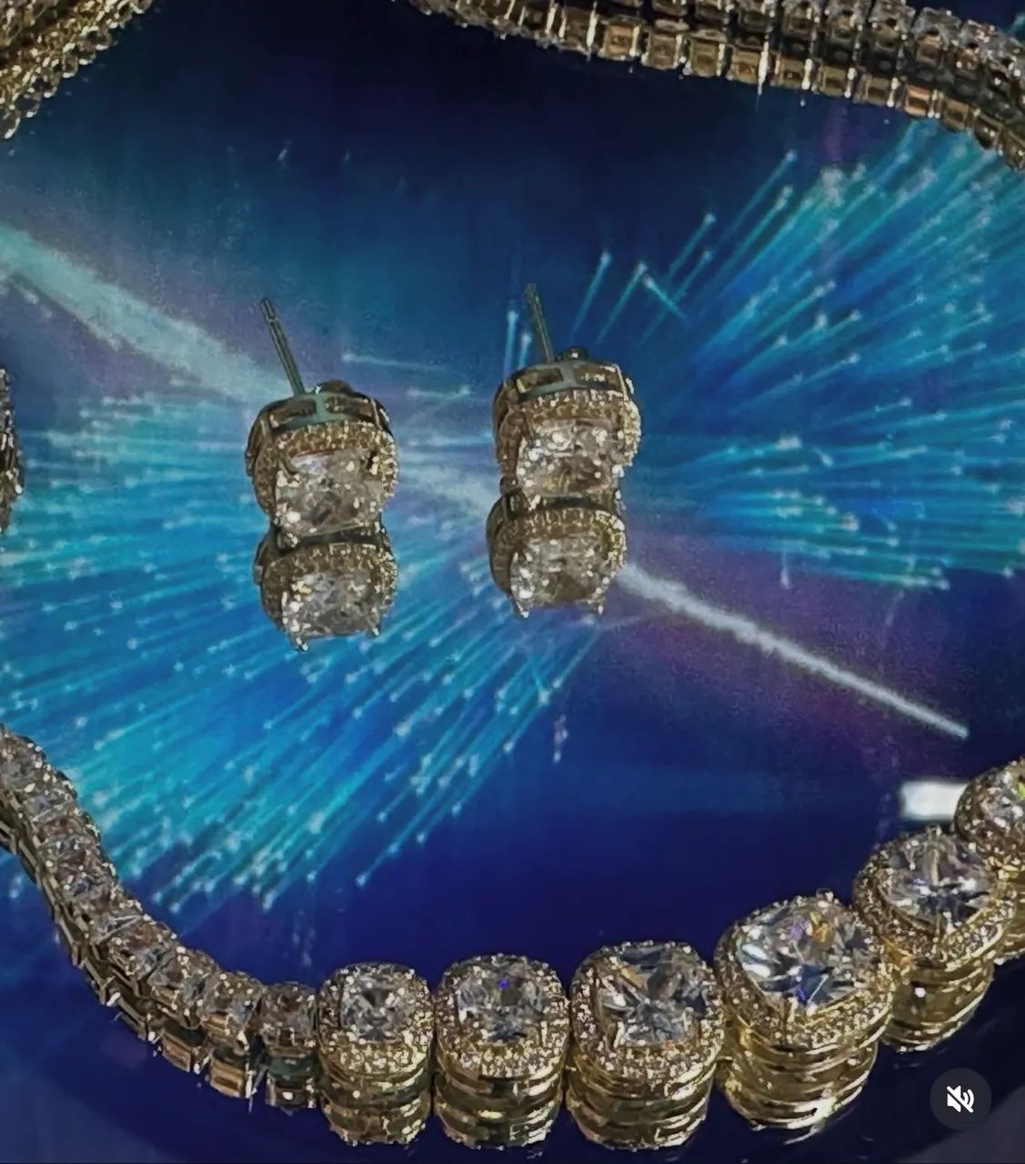 Conjunto choker e brinco zircônia de cristal  - Foto 2