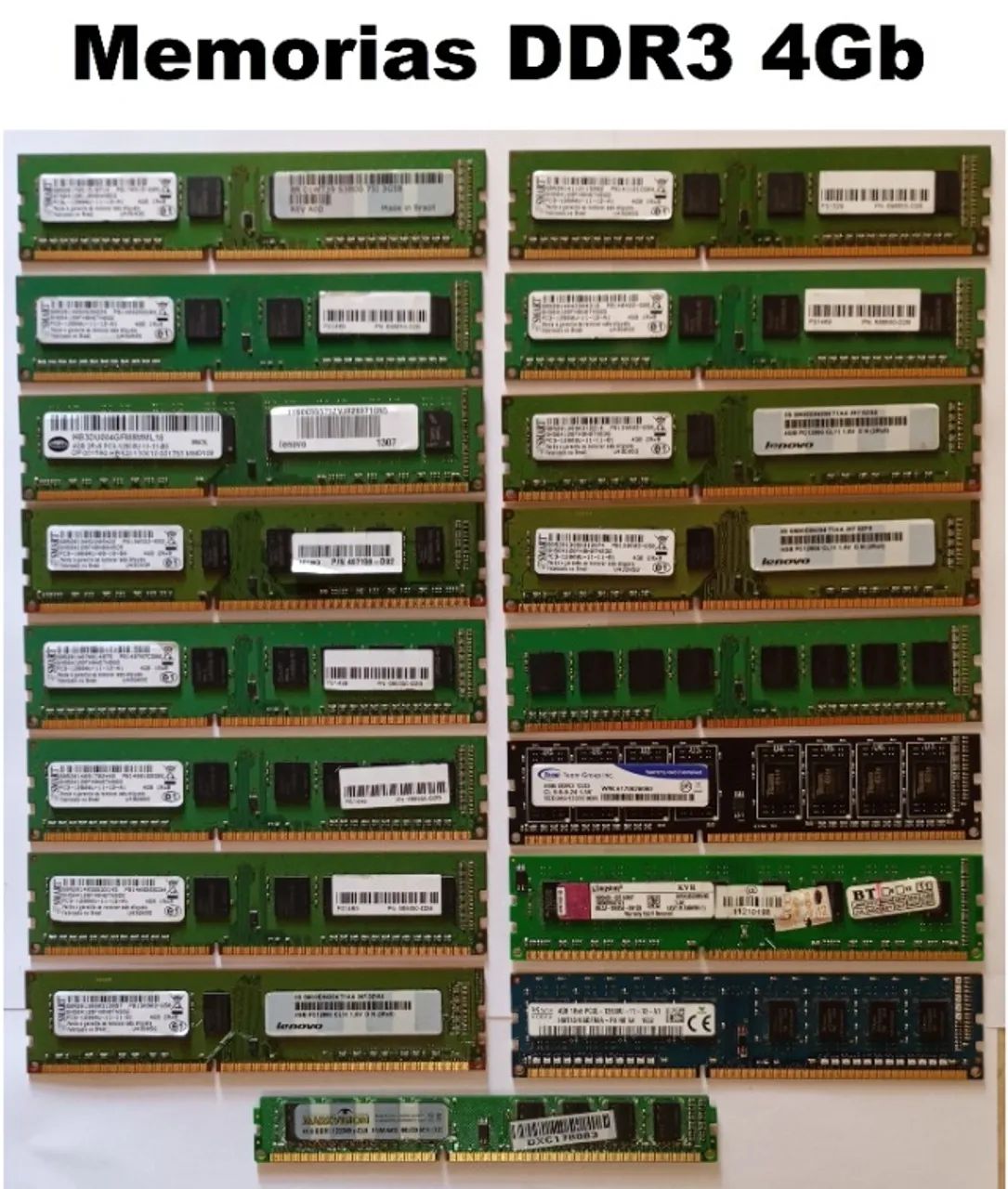 Memoria de PC Desktop DDR3 2Gb 4Gb e 8Gb - Foto 2